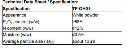 Non Halogenated Ammonium Polyphosphate Intumescent Flame Retardant